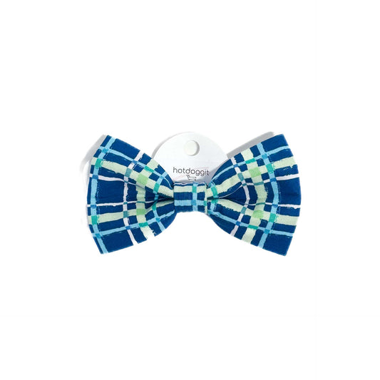 Bow Tie | Plaid - Blue Green